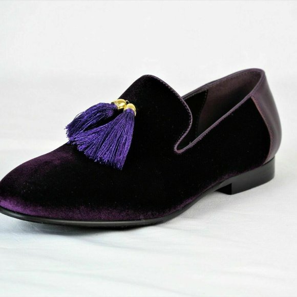 Talia Mens Suede Slip On loafer Shoes10 M New
